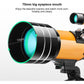 Stargazing Telescope For High-Definition Astronomical Viewing - Black / Yellow