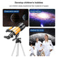 Stargazing Telescope For High-Definition Astronomical Viewing - Black / Yellow