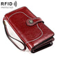 Women Rfid Wallet with Card Slots - Compact Design - Brown