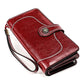 Women Rfid Wallet with Card Slots - Compact Design - Brown