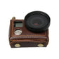 Genuine Leather Protective Case For Gopro Hero4 With Litchi Texture And Sling