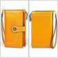 Women Vintage Rfid Oil Wax Wallet - Classic Design - Brown