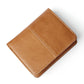 Oilskin Leather Rfid Change Purse - Brown - Brown