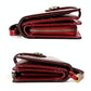 3556 Large Capacity Long Multi-function Anti-magnetic Rfid Wallet Clutch for Women with Card Slots - Brown