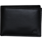 Futura Mens RFID Slim Genuine Leather Wallet - Black