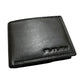 Futura Mens RFID Leather Fold Over Wallet w/ Gift Box - Black