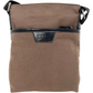 FIB Byron Canvas Sling Bag Shoulder Travel - Brown