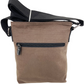 FIB Byron Canvas Sling Bag Shoulder Travel - Brown