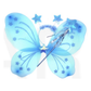 Girls Kids Angel Fairy Butterfly Wing Fancy Princess Dress Up Party Costume Prop - Blue