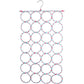 1x 28 Hole Scarf Hanger Holder Storage Tie Belt Scarf Organiser Space Saver