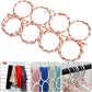 1x 28 Hole Scarf Hanger Holder Storage Tie Belt Scarf Organiser Space Saver