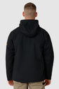 Caterpillar Mens Waterproof Zip Jacket w Hood Chinook CAT Winter Ski in Black - 3XL