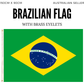 Brazil Country Flag Heavy Duty Brasil World Cup Brazilian  - 150cm x 90cm