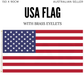 2x United States America Country Flags USA American Heavy Duty US - 150cm x 90cm