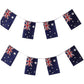 7m AUSTRALIA BUNTING FLAG Australian Day Colours Party Banner Flags Decor