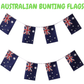 7m AUSTRALIA BUNTING FLAG Australian Day Colours Party Banner Flags Decor