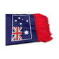 Australian National Flag SCARF Australia Day Costume Party w Fringe Souvenir