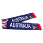 Australian National Flag SCARF Australia Day Costume Party w Fringe Souvenir