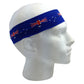 Aussie Flag Australia HEADBAND For Tennis Cricket Australia Day Costume Oz - Blue