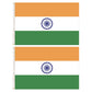 2x India Country Flags Indian Heavy Duty National Cricket Diwali Divali - 150cm x 90cm