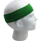 PLAIN HEADBAND Elastic Stretch Sports Yoga Hair Band Unisex 8cm Wide Wrap - Green