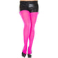 PANTYHOSE Tights Stockings Hosiery Womens Ladies Plain Colours - Hot Pink - One Size Fits Most