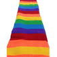 RAINBOW LEG WARMERS Party Costume Fine Stretch Ladies Girls Fancy Dress - Rainbow