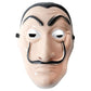 Money Heist Plastic Mask Costume TV Series Fancy Dress Cosplay