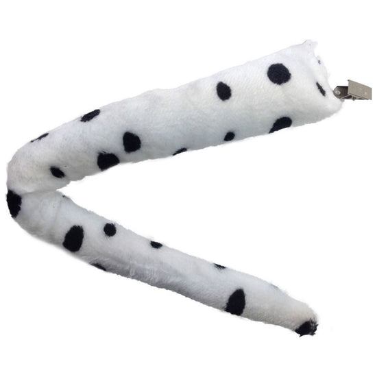 ANIMAL TAIL Costume Halloween Fancy Dress Clip-On Cosplay Dog - Dalmatian