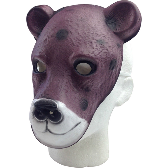 Animal Head Face Mask Halloween Costume Party Toys Adult Kids - Bear