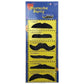 PARTY MOUSTACHE 70s Fake Mustache Costume Fancy Dress Props Halloween Adhesive