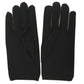 Ladies SHORT GLOVES Costume Party Wedding Bridal Fancy Dress Prom Stretchy - Black - One Size