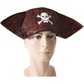 PIRATE HAT Costume Accessory Tricorn Captain Cap Halloween Fancy Dress Carribean