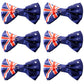 6x Australian Flag Bow Tie – Patriotic Accessory Australia Day