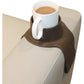 Couch Coaster The Ultimate Drink Holder for Your Sofa Lounger Couch - Mocha Brown