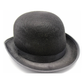 BOWLER HAT Party Costume Derby Fancy Dress Dance Halloween Vintage Cap - Black