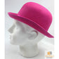 BOWLER HAT Party Costume Derby Fancy Dress Dance Halloween Vintage Cap - Hot Pink