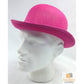 BOWLER HAT Party Costume Derby Fancy Dress Dance Halloween Vintage Cap - Hot Pink