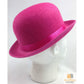 BOWLER HAT Party Costume Derby Fancy Dress Dance Halloween Vintage Cap - Hot Pink