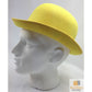BOWLER HAT Party Costume Derby Fancy Dress Dance Halloween Vintage Cap - Yellow