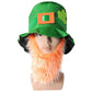 St Patricks Day Green Top Hat w/ Beard Iris Party Dress Up Ireland Halloween Cap