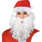 Adult Mens Santa Wig Hat Beard Set Christmas Claus Xmas Costume Party