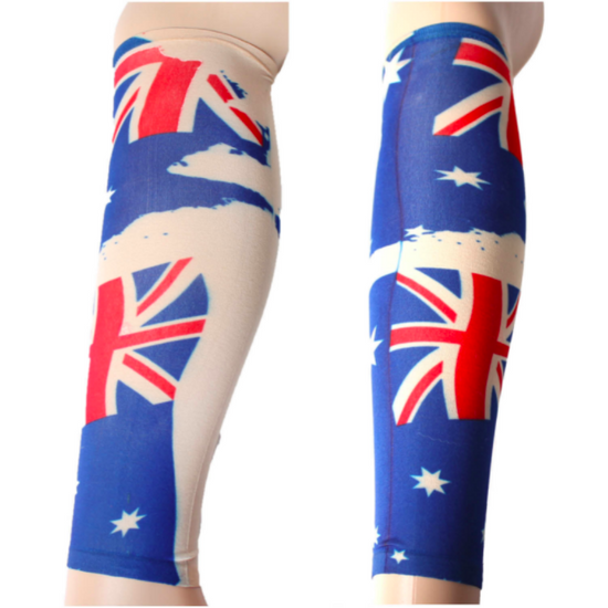 Australian Tattoo Sleeve Aussie Flag Fake Tats Australia Day Costume Party