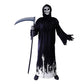 Scary Adult Glow in the Dark Party Costume Skeleton Reaper Halloween