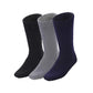 3 Pairs BAMBOO SOCKS Mens Heavy Duty Premium Thick Work Socks Cushion BULK - Assorted Colour Pack - 11-14