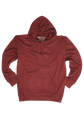3x Adult Mens 100% Cotton Fleece Hoodie Jumper Pullover Sweater Warm Sweatshirt - L