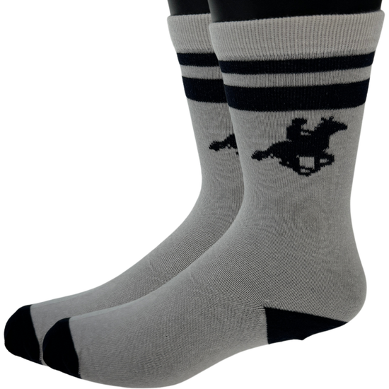 U.S. Polo Assn. Livergy Mens Crew Socks - White/Navy - 1 Pack of 3 Pairs - EU 39-42