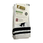 U.S. Polo Assn. Livergy Mens Crew Socks - White/Navy - 1 Pack of 3 Pairs - EU 39-42