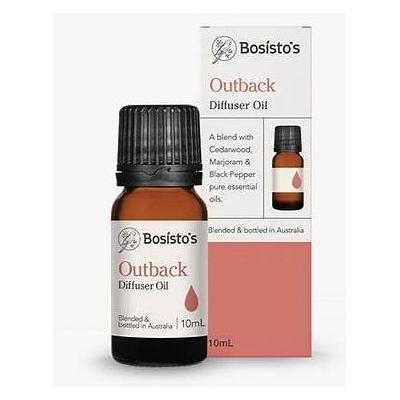 Bosistos Diffuser Oil Outback - Cederwood, Marjoram & Black Pepper 10mL