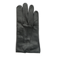 Dents Mens Sandhurst Three-Point Leather Unlined Officers Gloves in Black - 7.5